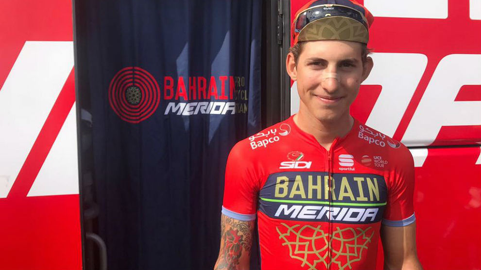 Ivn Garca Cortina (23) en la Vuelta a Espaa 2018.