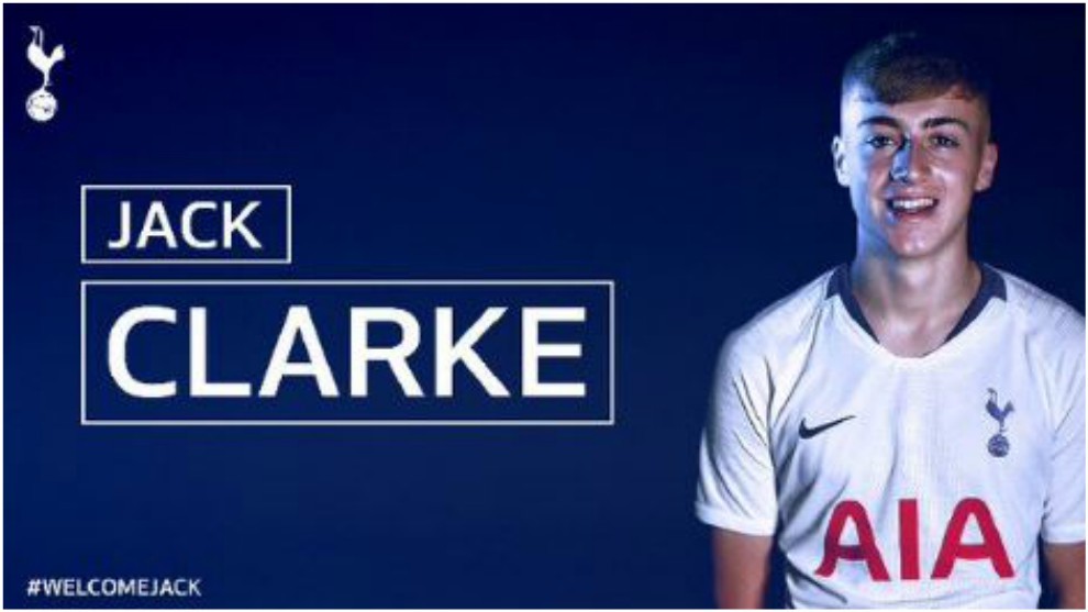 El Tottenham da la bienvenida a Jack Clarke.