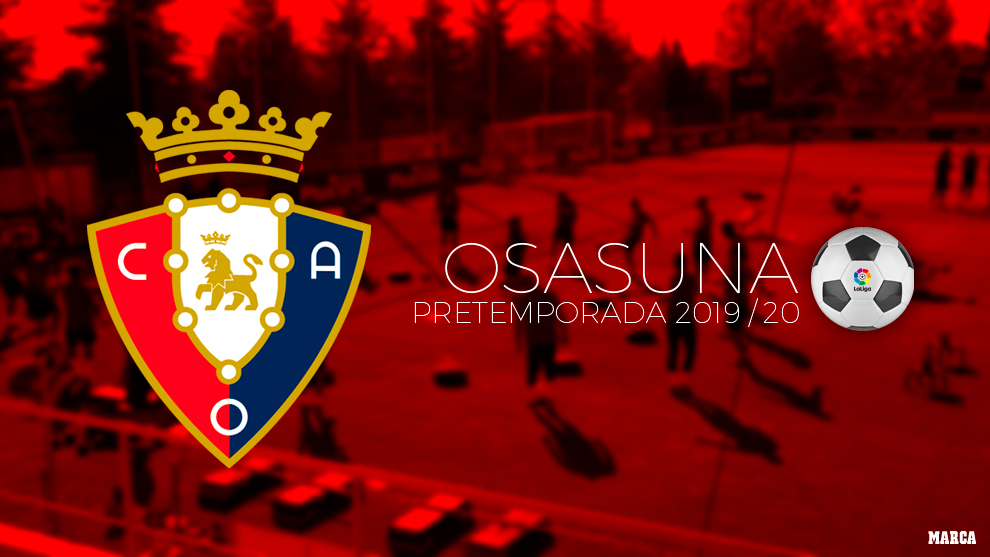Calendario de pretemporada de Osasuna.