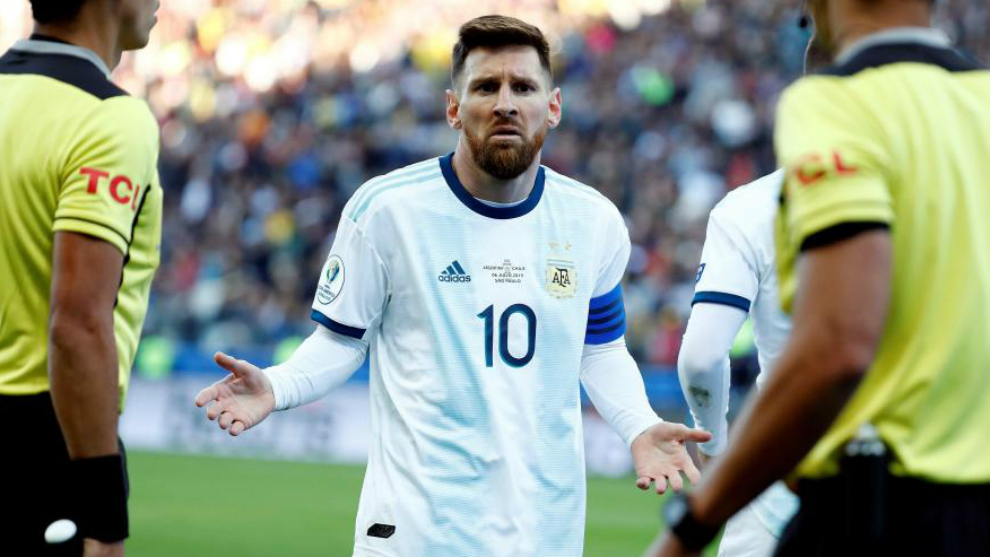 Ajustable imperdonable empeorar Copa América 2019: Roja... por ser Messi | Marca.com