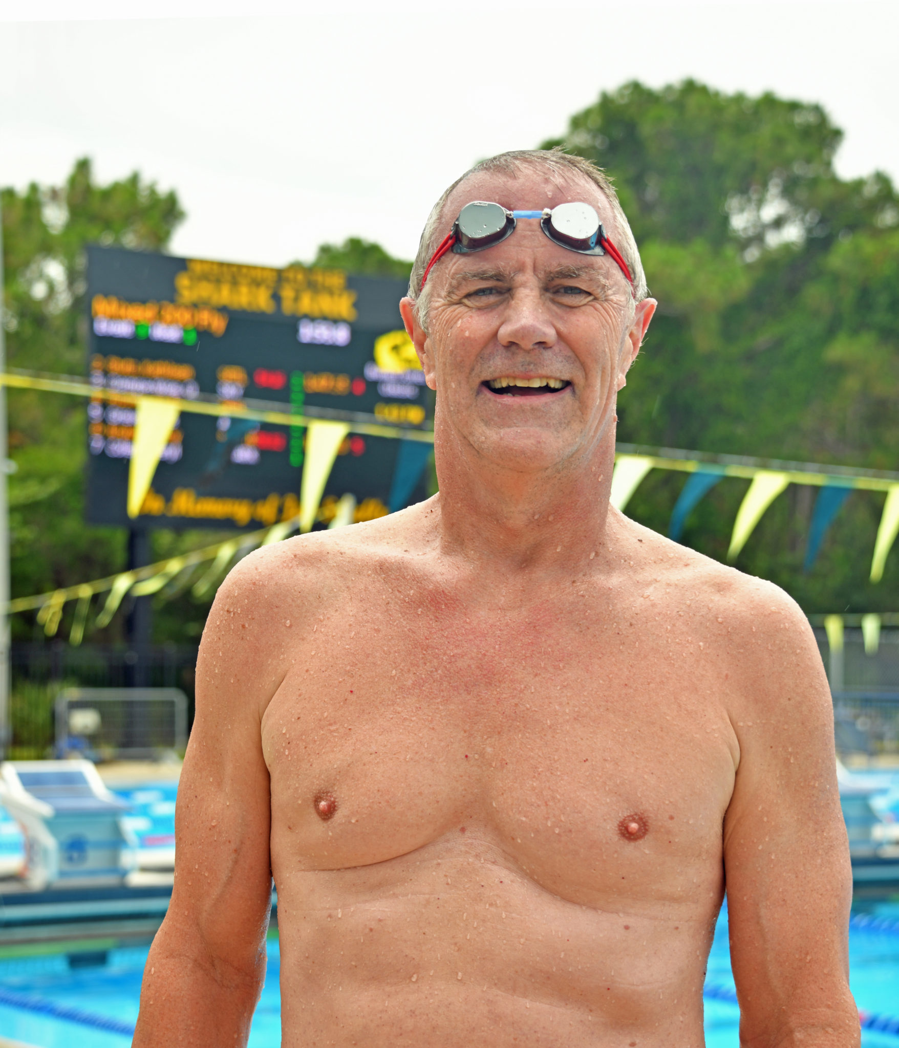 El estadounidenses Jack Groselle, plusmarquista mundial de 100 libre...