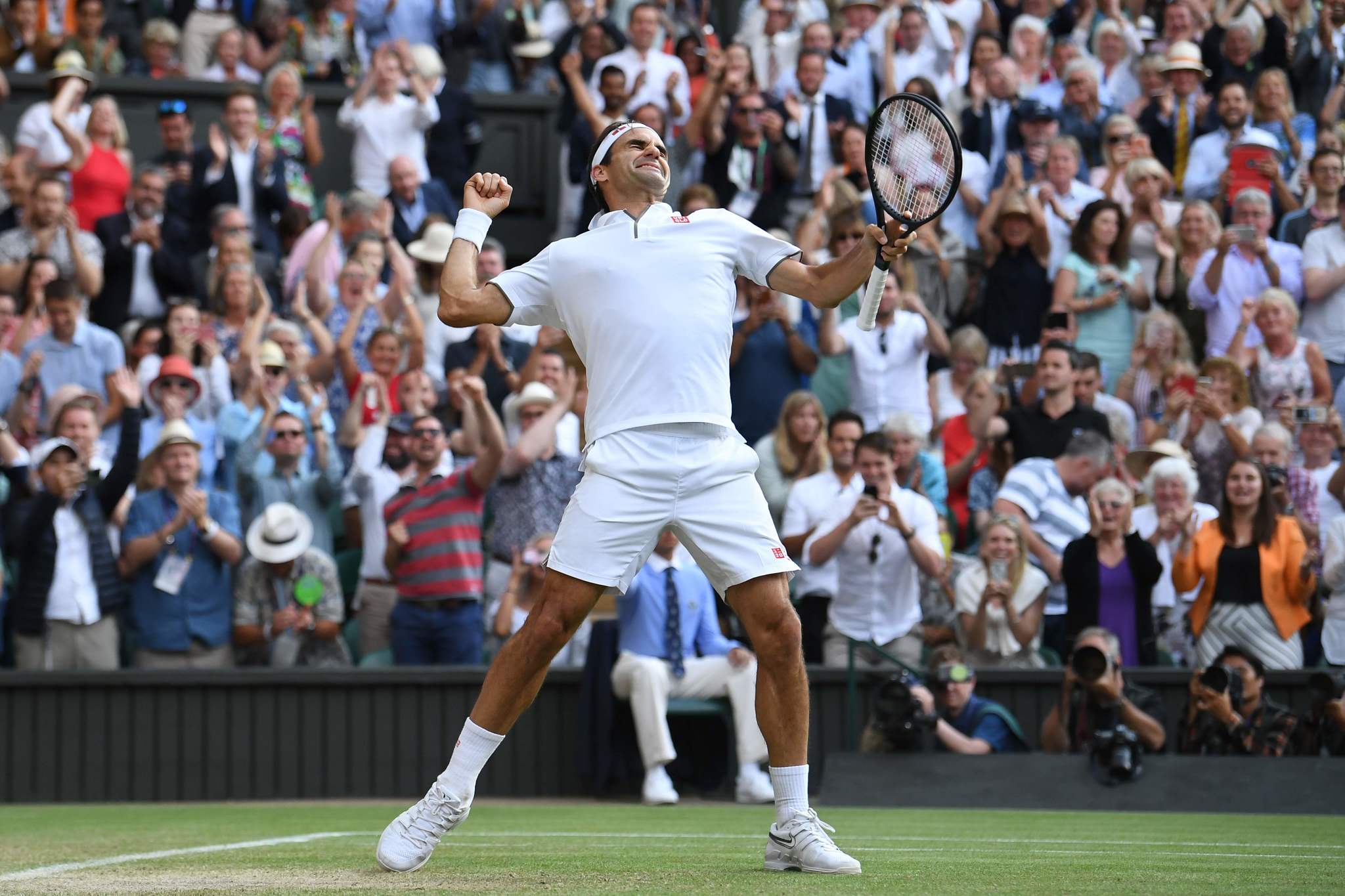 Anotar Jarra accesorios Wimbledon 2019: Otro grandioso Nadal-Federer, esta vez con Instagram y  Whatsapp | Marca.com