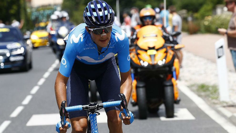 Marc Soler (25) fue sptimo en la novena etapa del Tour de Francia.