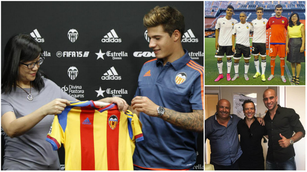 Tres momentos diferentes con jugadores que llegaron al Valencia en...