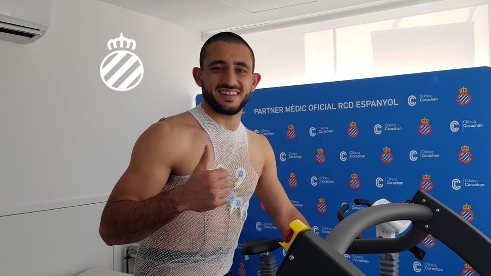 Vargas pasa revisin mdica con el Espanyol.