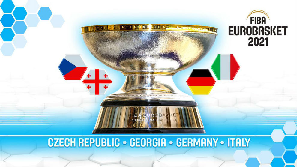 El Eurobasket 2021 se disputará en República Checa, Georgia, Alemania e Italia