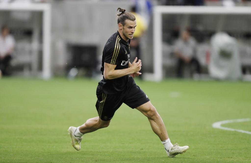 Gareth Bale durante un entrenamiento /