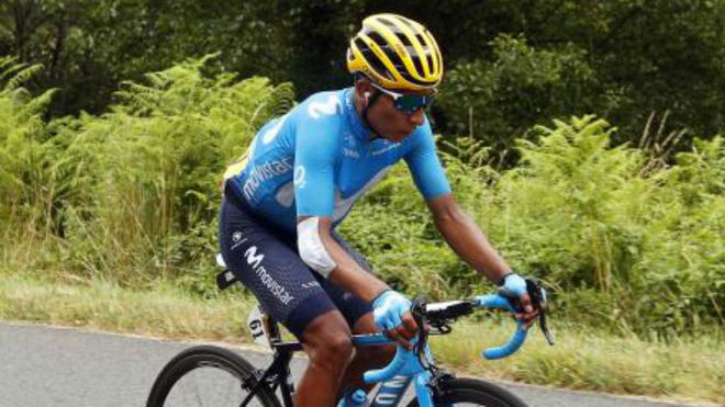 Nairo Quintana en el Tour de Francia 2019