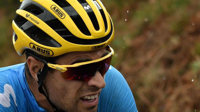 Mikel Landa, en una de las etapas del Tour de Francia.