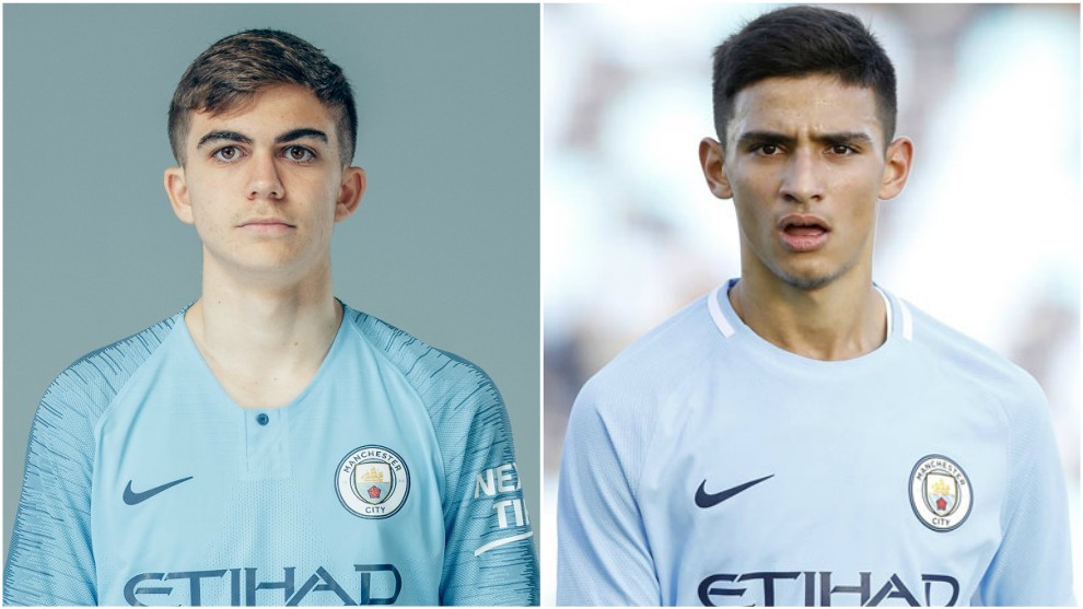 Iker Pozo (18) y Nabil Touaizi (18).