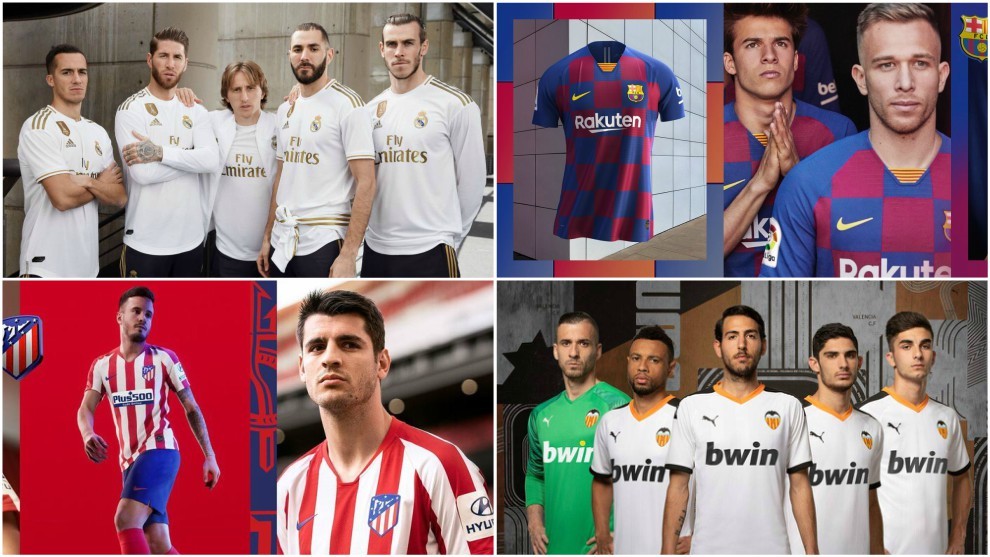 arrastrar Comercial Invitación LaLiga Santander 2019 - 20: Las camisetas de LaLiga 2019-20 ¿Qué equipo  tiene el mejor diseño? | Marca.com