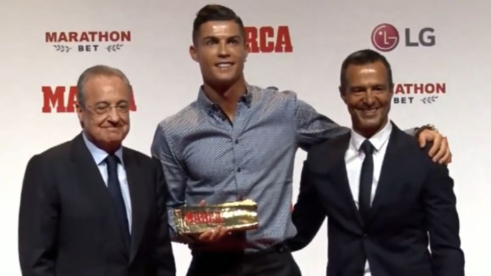Felpa Nera Ronaldo Player of The Year 