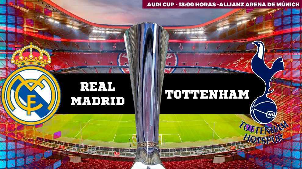 Real Madrid vs Tottenham - 30/07/2019 - 18:00 horas - TV: Telemadrid -...