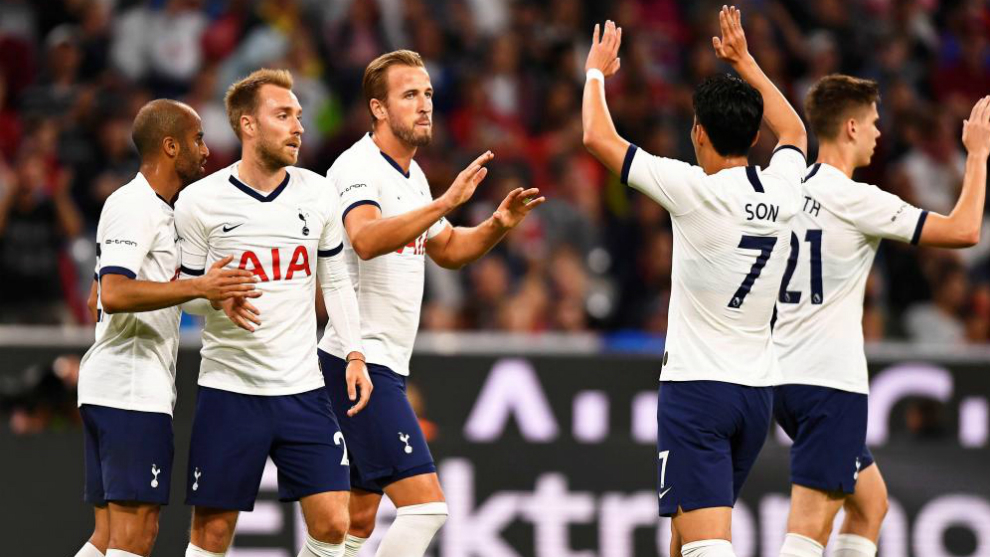 Audi Cup Tottenham Win The Audi Cup On Penalties Marca In English