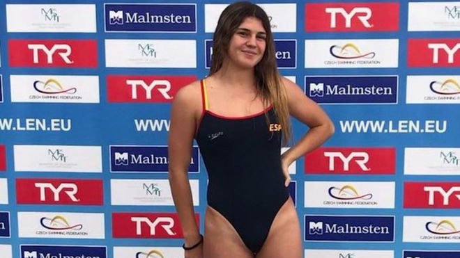 Mara Claro, nueva campeona de Europa jnior en aguas abiertas.