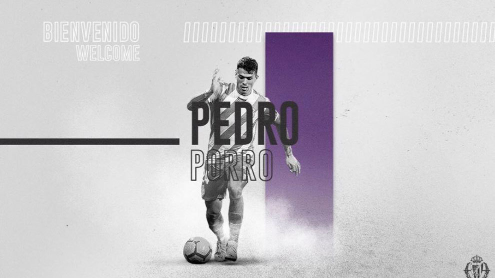 Pedro Porro es oficialmente jugador del Valladolid.