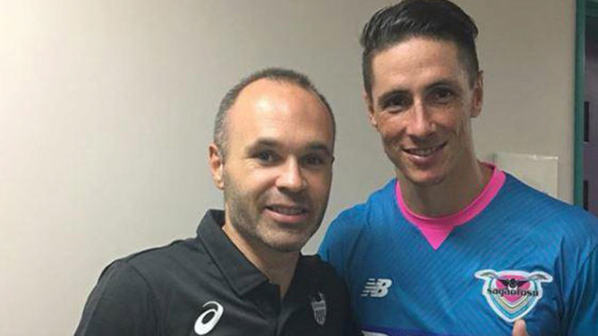Iniesta and Torres