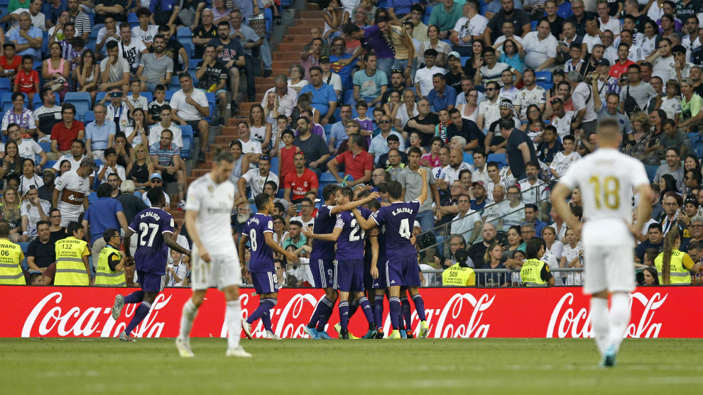 Bale y Jovic, cabizbajos despus del gol del empate de Sergi...