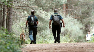 La Polica est realizando batidas con perros en la sierra de Madrid