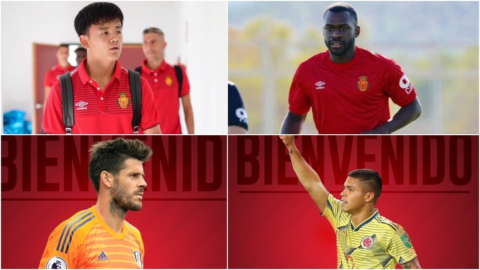 Kubo, Salibur, Fabricio y Cucho como nuevo futbolistas del Mallorca
