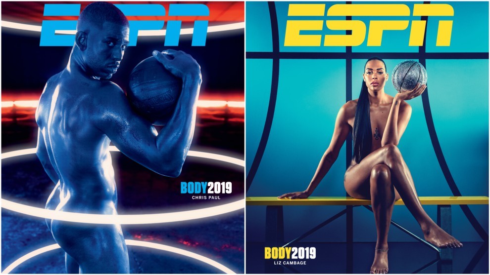 La NBA, protagonista del espectacular Body Issue 2019 de ESPN: 17 atletas a...