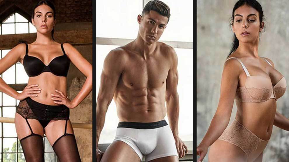 Serie A Calcio Cristiano Ronaldo Vs Georgina Rodriguez The Epic Underwear Battle Georgina