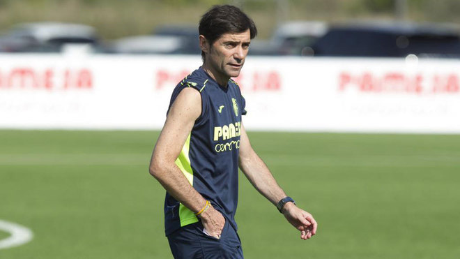 Marcelino during his time as Villarreal head coach.