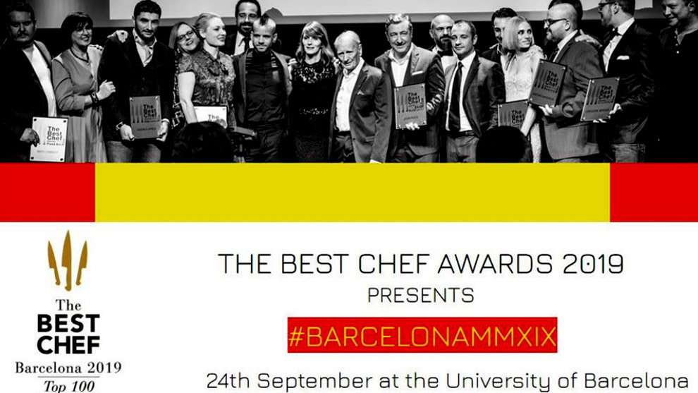 La gala The Best Chef Awards 2019 se celebrar en Barcelona el 24 de...