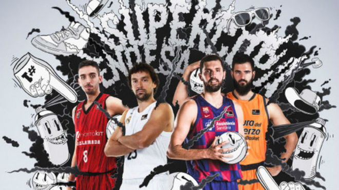 Cartel presentador de la Supercopa Acb Endesa de Baloncesto 2019