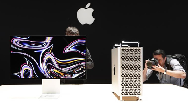 Apple Mac Pro presentado el 3 de junio de 2019 durante la Conferencia...