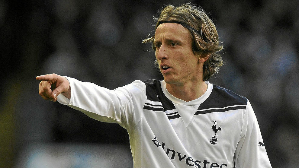 Luka Modric (34), con el Tottenham.