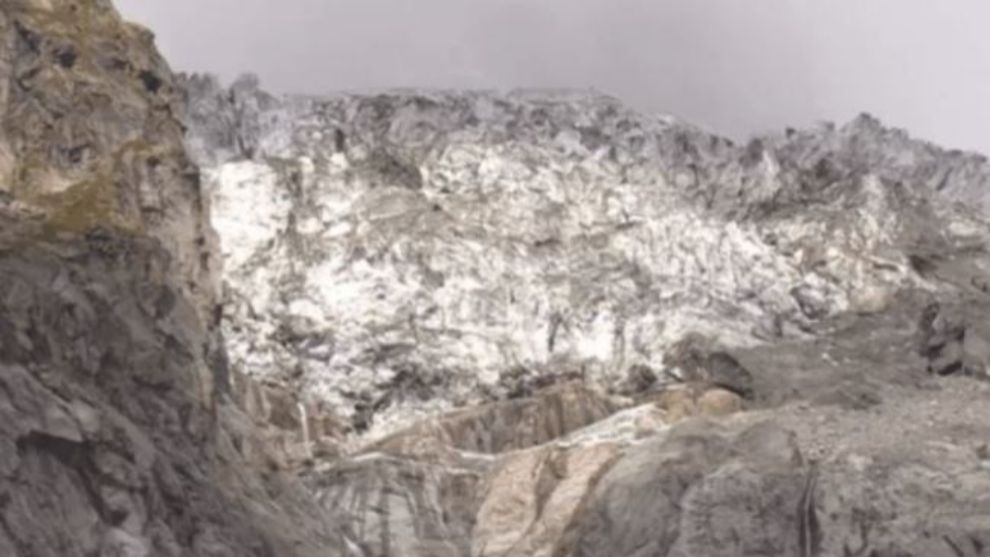 Una imagen del glaciar italiano Planpincieux