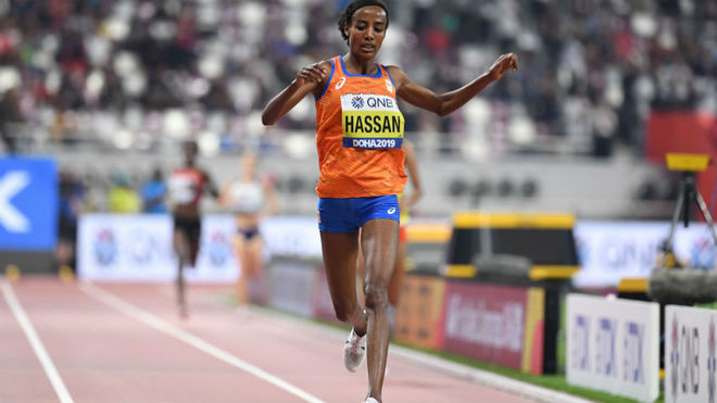Sifan Hassan gana los 10.000 metros