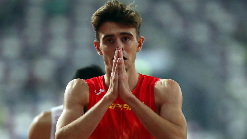 Adrin Ben disputar la final de 800 metros del Mundial de Atletismo...