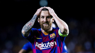 Messi, tras el gol de Surez