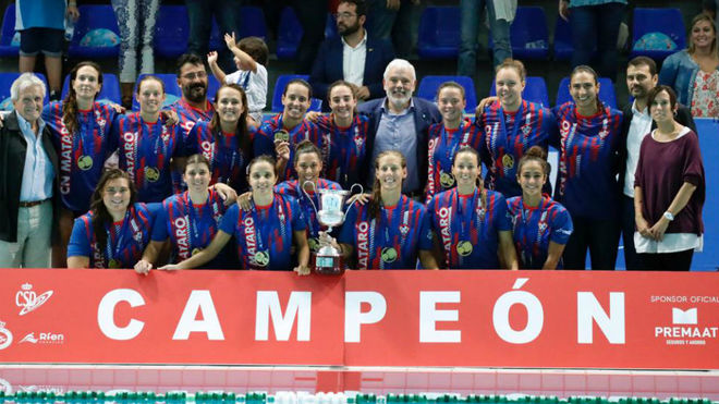 EL CN Matar, reciente ganador de la Supercopa de Espaa.