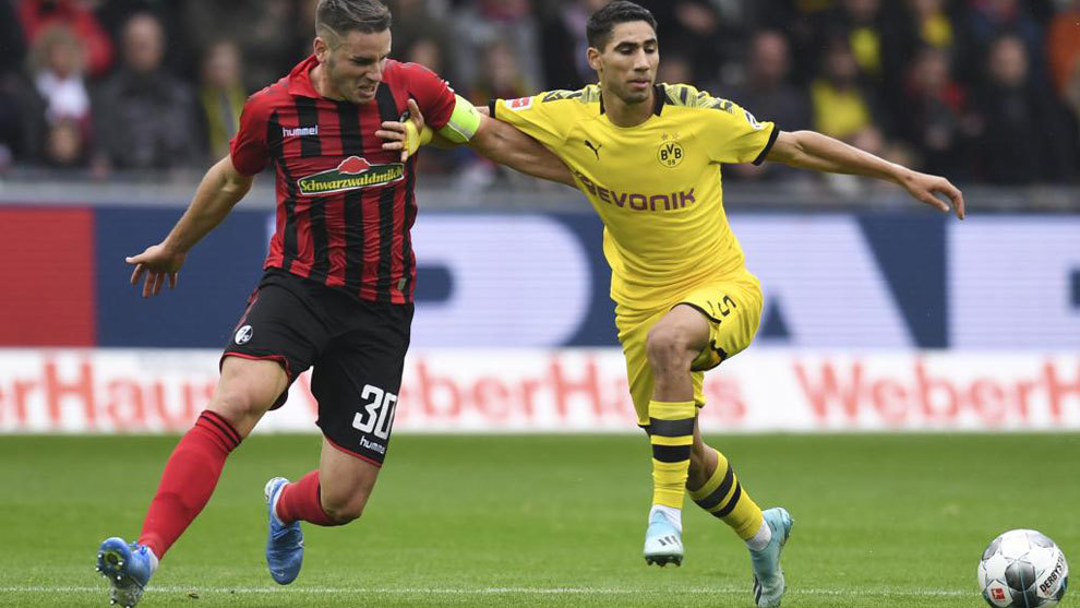 Friburgo vs Borussia Dortmund El sorprendente Friburgo amarga al Dortmund del 'goleador' Achraf - Bundesliga: