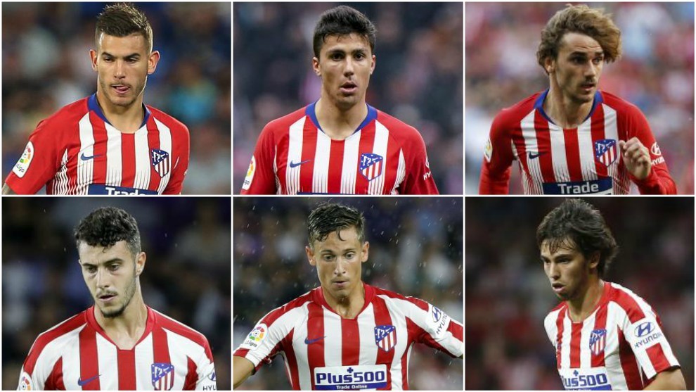 Hermoso, Llorente and Joao Felix replaced  Lucas, Rodri and Griezmann