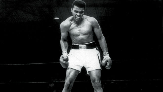 Muhammad Ali, en un combate