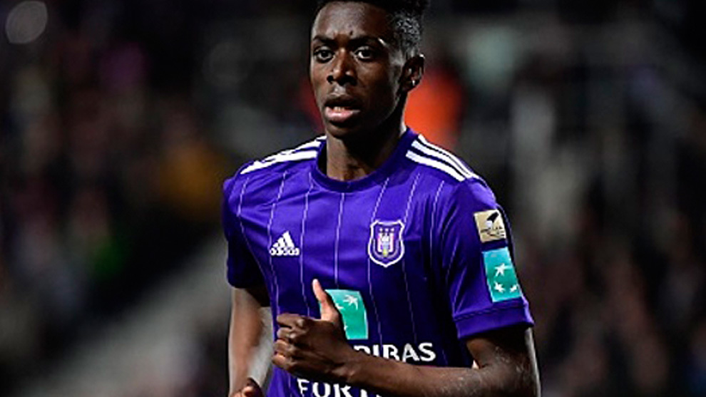 Sambi Lokonga, jugador del Anderlecht