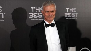 Jos Mourinho en los premios The Best