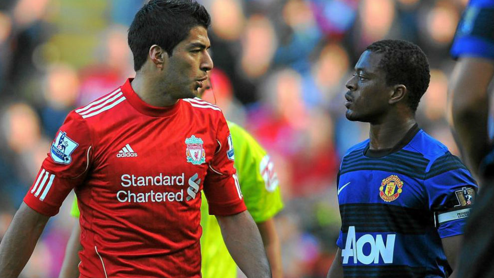 Premier League: Evra recuerda el episodio de racismo con Luis Suárez: 