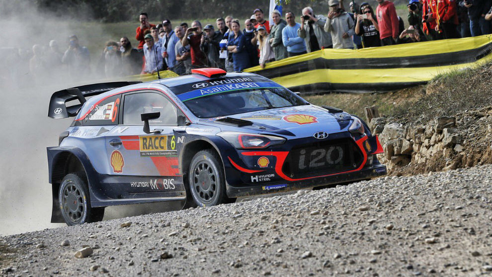 Dani Sordo (Hyundai i20 WRC).