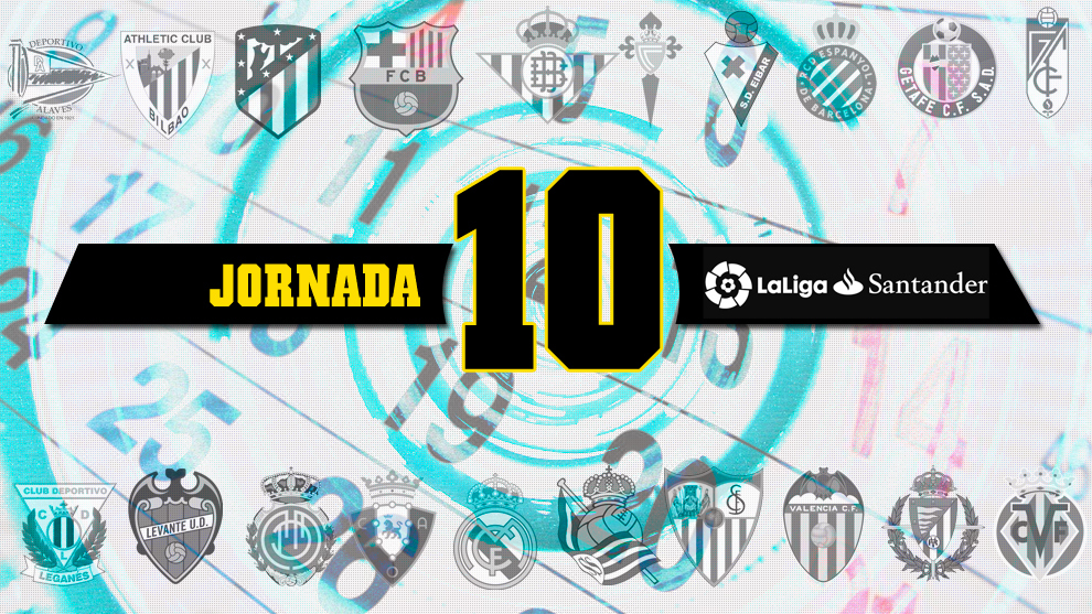 Calendario Liga Santander: Resultados, horarios y dónde ver en TV online la jornada 10 de Primera división