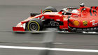 Vettel, durante los libres del GP de Mxico.