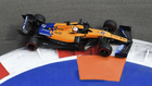 Carlos Sainz, con el McLaren MCL34, en un Gran Premio de esta...