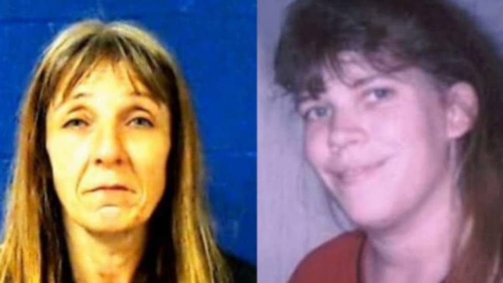 Kimberly Hancock, la supuesta asesina, y Deborah Elaine Deans, la...