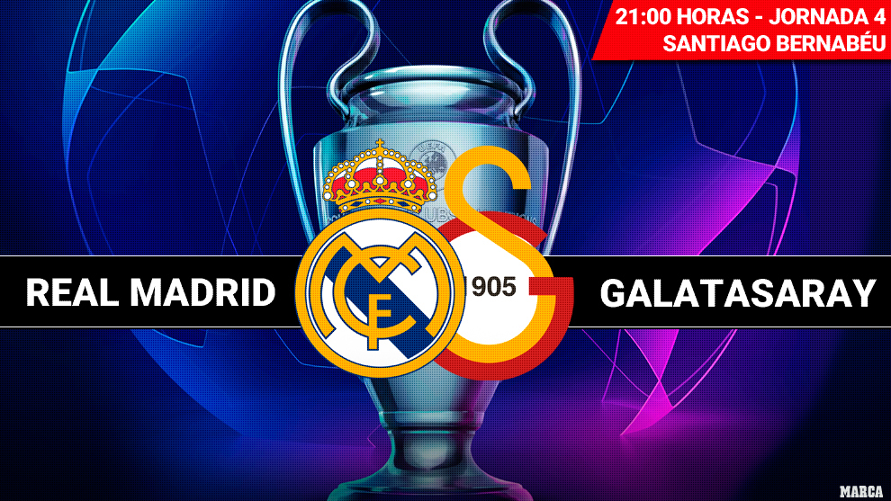 Real Madrid - Galatasaray: horario y donde ver en TV hoy el partido de...