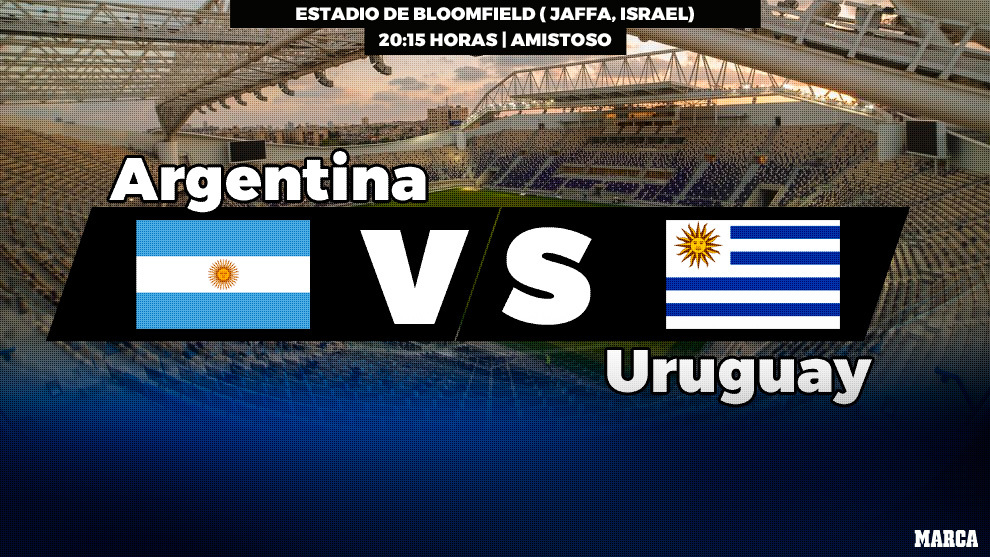Argentina - Uruguay: horario y dnde ver en televisin hoy el...