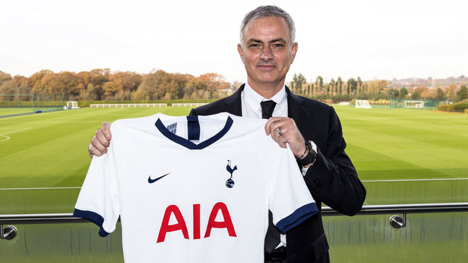 José Mourinho, nuevo entrenador del Tottenham 15742505744021